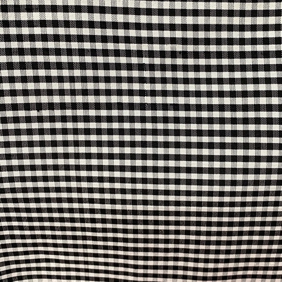 Beautiful TRIO Black & White Check Silk Dress Sz 4 - Picture 3 of 5